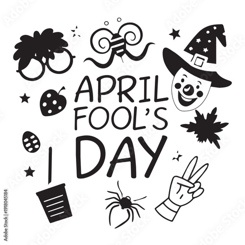 Cute set of hand drawn vector Christmas icons and cartoon doodle symbols in a black art style for holiday design illustration