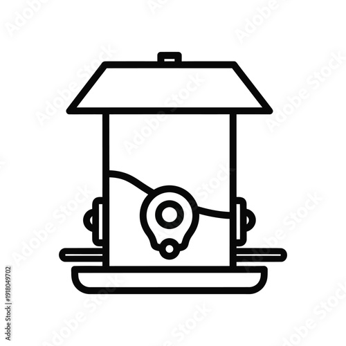 Black and white illustration of a manual well water pump system