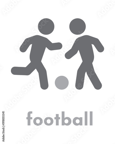 Football players playing game