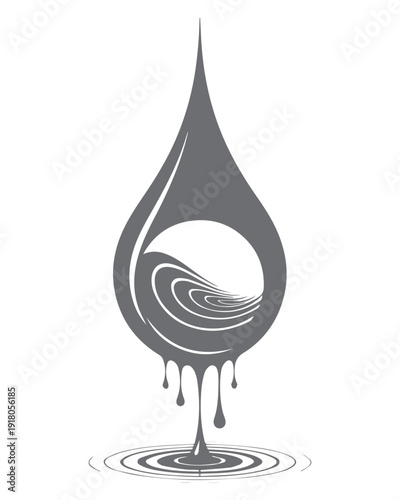 Liquid Drop Icon