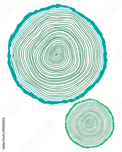 Tree Rings Illustration