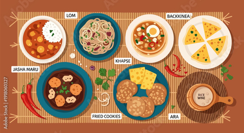 Tibetan Food Feast A Culinary Selection