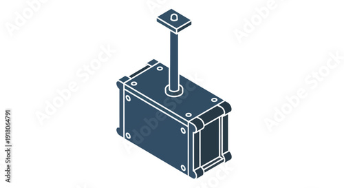 Mechanical Control Box with Lever Handle.