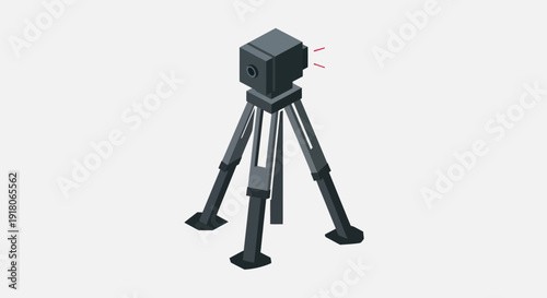 Camera Tripod with Smartphone Attachment Device.
