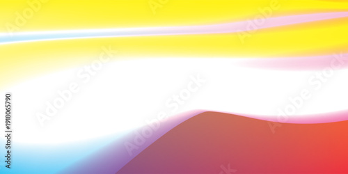 Amazing blue background with orange, red, yellow gradient. Vector eps new