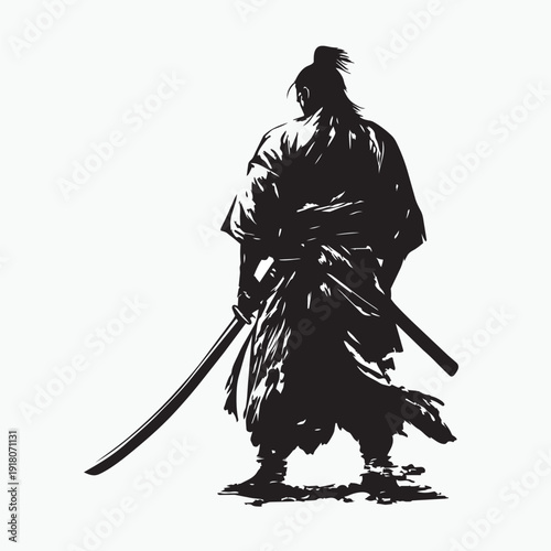 vector illustration of a warrior