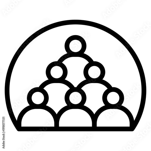 comunity, population icon