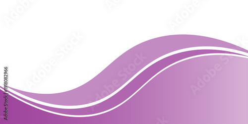 Curved Header and Footer Element . Abstrack Purple with waves . wave purple and modern trendy design