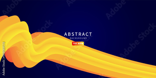 abstract orange blend background, can be used for banner, flyer, landing page.