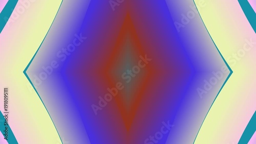Abstract Neon Diamond Pattern Loop Background.