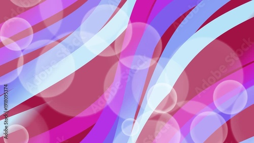 Abstract Motion Background with Dynamic Waves and Bokeh Effects.