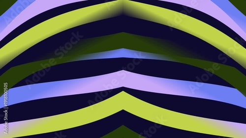 Abstract Wavy Lines Background Loop with Dynamic Color Transitions.