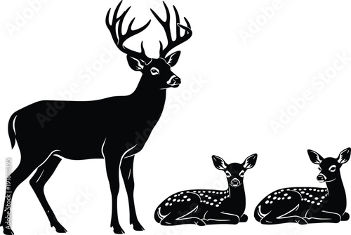 Detailed monarch butterfly silhouette vector icon isolated on white background for nature design elements summer garden themes wildlife conservation and decorative insect graphics (