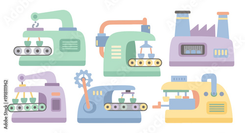 Colorful Laboratory Equipment for Scientific Research.