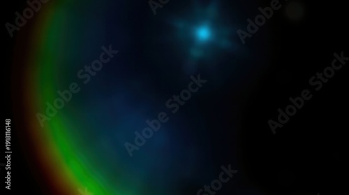 abstract blue light