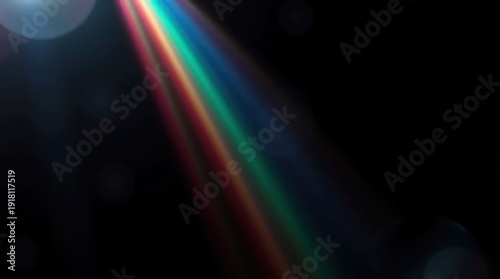 abstract rainbow lights