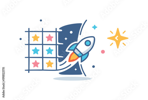 Exploring the edge of opportunity with calculated confidence expressed through cosmic threshold crossing, a spacecraft moving from a structured star
