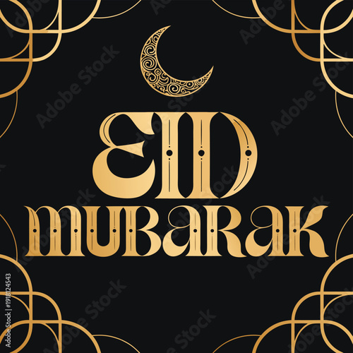 Dark Navy Luxury Vector with Gold Foil Effect