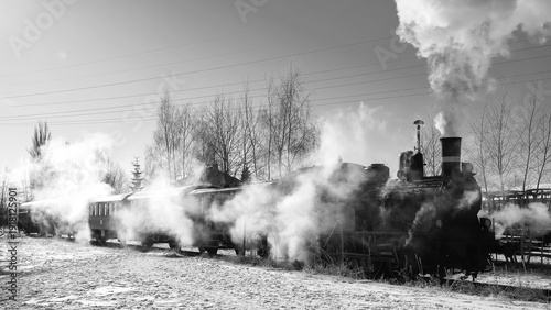Foto Dampflokomotive
