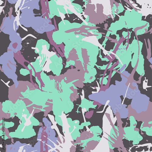 Grunge camouflage seamless ...