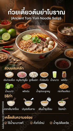ชุดอาหารหลากหลายสีสันจากตลาดที่ดูสดใหม่และน่ารับประทาน