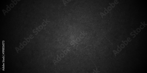 Dark black old wall paper grunge background. black blackboard and chalkboard texture. Dark black concrete wall texture element vintage grunge charcoal paint rough, distress backdrop background.