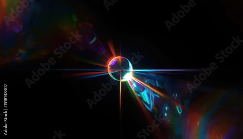 abstract colorful lights