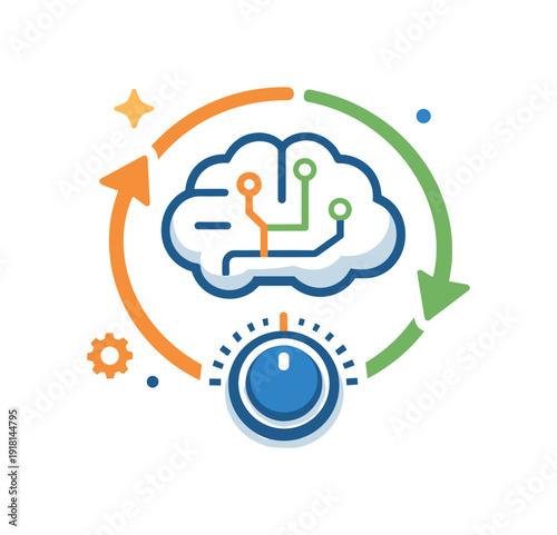 AI autonomous operations and real time workflow intelligence for modern digital organizations, a continuous workflow loop paired with a small brain