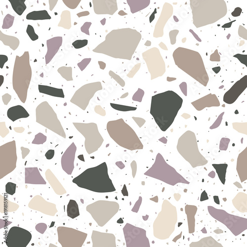 Terrazzo flooring, seamless...
