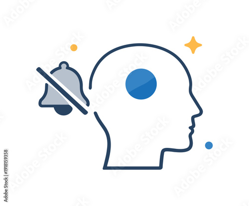 Intentional focus and cognitive clarity for knowledge workers overwhelmed by constant digital noise and information overload, a muted notification