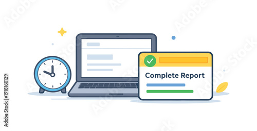 Clear daily workflow and focused task execution in a modern professional environment emphasizing simplicity and effectiveness, a clean desk scene with