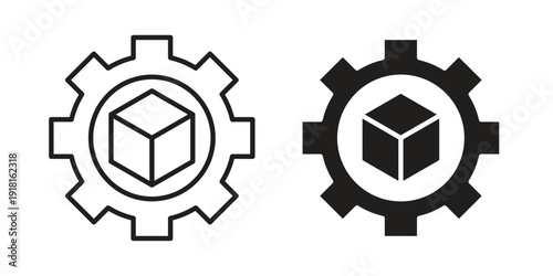 Project Development icons for graphic design, logo, Web site, social media, UI, mobile app, vector illustration