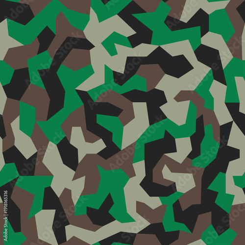 Geometric camo, seamless pa...