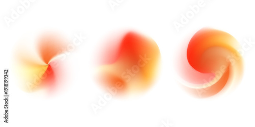 Floating neon blobs with smooth gradient and soft glow effects. Each organic form looks like a holographic gel. PNG perfect for modern digital compositions and futuristic artwork.