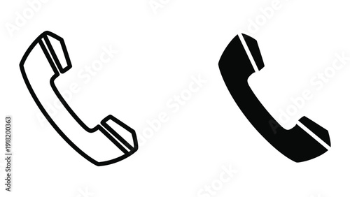 Telephone Handset Icons
