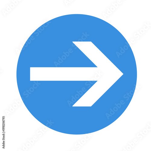 right arrow direction