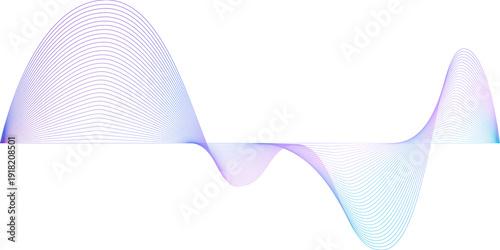 Abstract wave design. Data visualization, Cyberspace, Big data, analytics, Digital era, Information technology, Innovative concepts