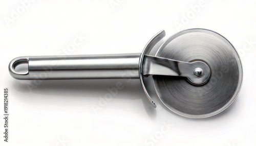 Stainless Steel Pizza Cutter - A Culinary Essential for Slicing Perfection.