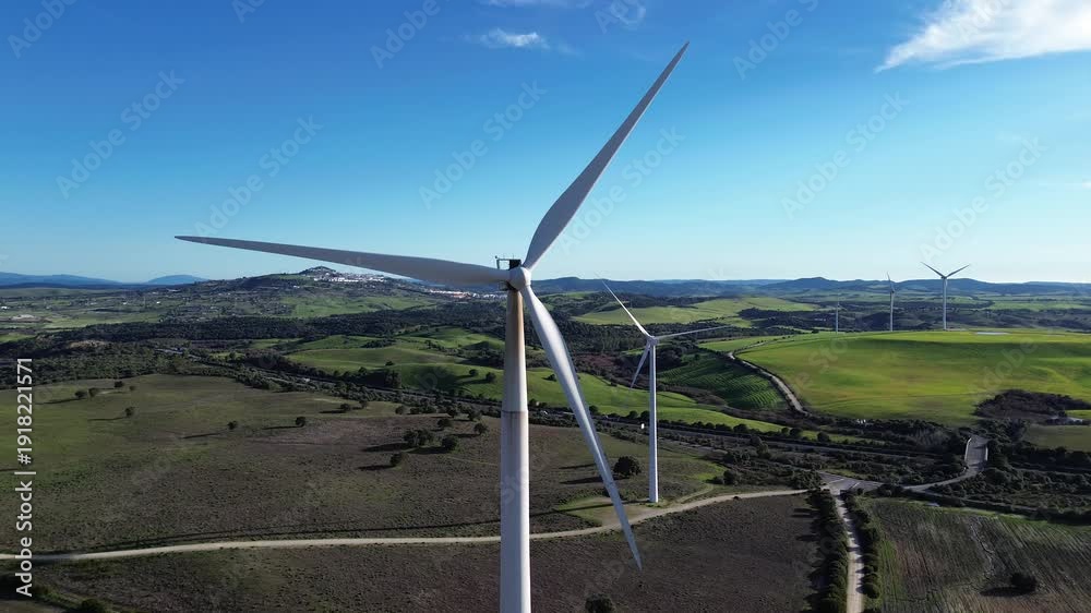 A cinematic 4K aerial drone video filmed in the province of Cadiz ...