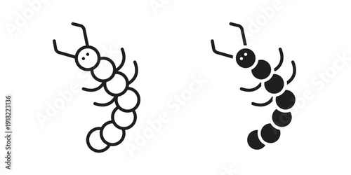 Grub icon. Vector linear icon collection. Vector EPS10