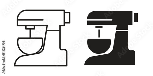 Mixer icon. Vector linear icon collection. Vector EPS10