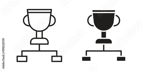 Tournament icon. Vector linear icon collection. Vector EPS10