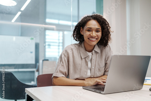 Online Job Interview. Female Interviewer Engages Remotely With Applicant Using Digital Technology
