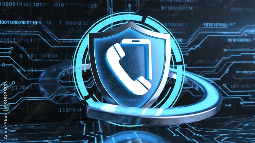 Secure Calls Mobile security phone protection secure call cyber shield data safety ...