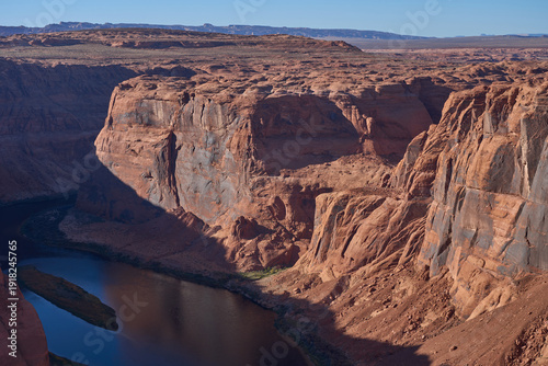 Page, Arizona, United States - October 20, 2025 - Iconic Horseshoe Bend in Arizona, a dramatic natural wonder carved by the Colorado River