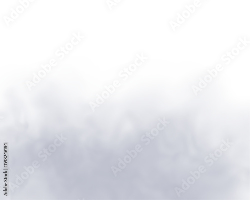 Gray mist overlay with delicate airy motion. Light transparency keeps composition balanced. Designed for artistic visual effects. PNG