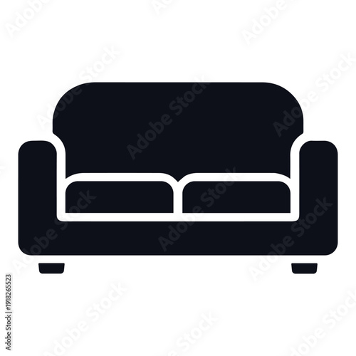 Modern Sofa Icon Simple Furniture Design