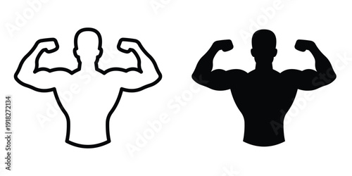 Gym icon set different style collection for web Ui. EPS10