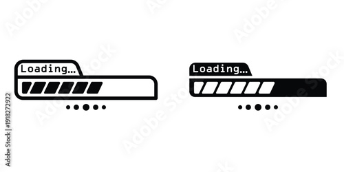 Loading icon set different style collection for web Ui. EPS10