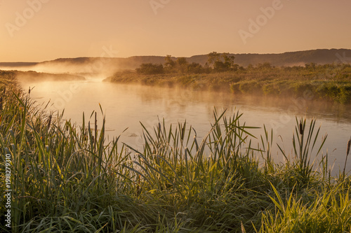 morning along the Qu´Appelle  River, Qu´Appelle  River Valley , Saskatchewan, Canada